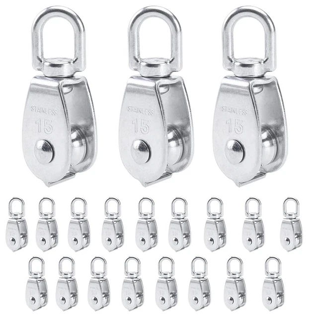 M15 Steel Wire Rope Crane Pulley Stainless Steel Pulley Lifting Pulley J2E1