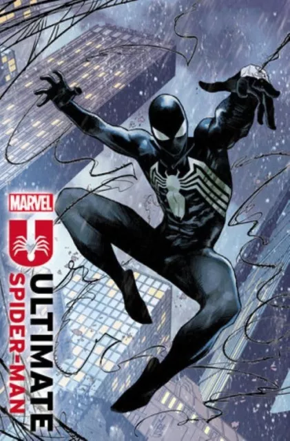 Ultimate Spider-Man 1 Marco Checchetto Costume Tease Var A - Presale 1/10/24