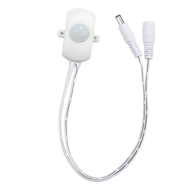 PIR Motion Activated Sensor Switch Mini DC6-24V 5A for LED Light Strip