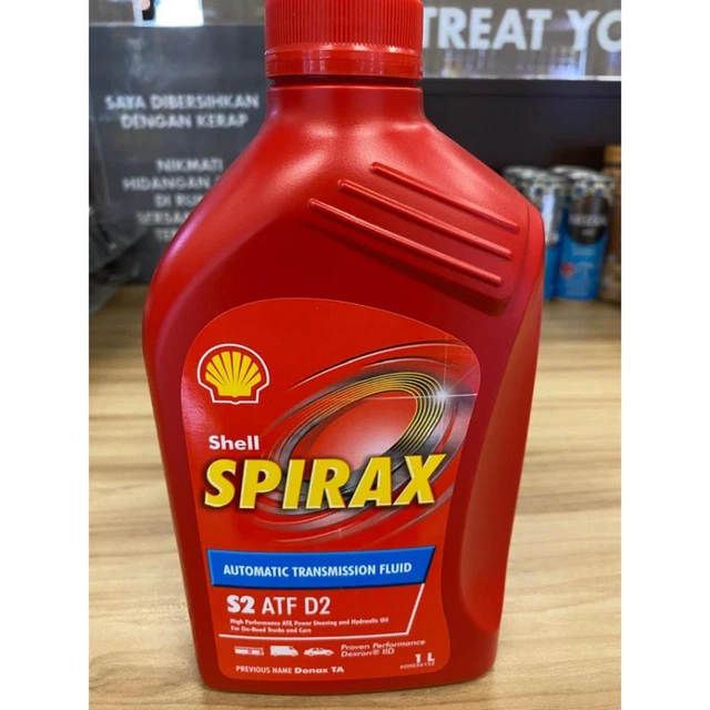 HUILE DE TRANSMISSION automatique Shell Spirax S2 ATF D2 ( 1L ) EUR 30 ...