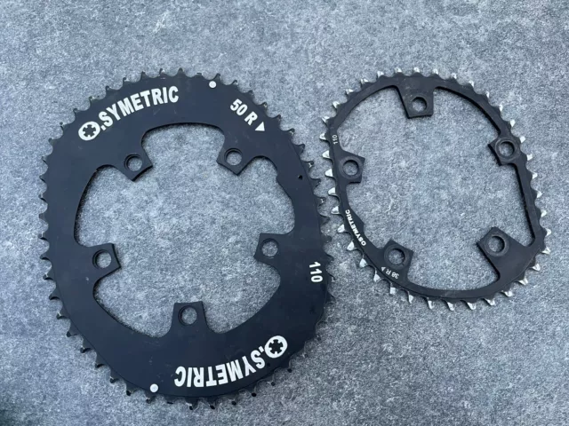 Stronglight SYMETRIC 110 Chainrings SLK FSA pulsion Fusion Magma Helion Biopace