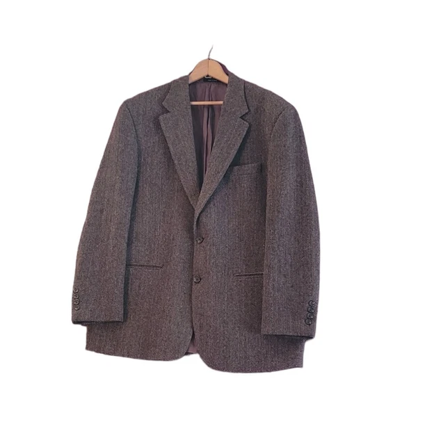 Lauren Ralph Lauren Lord & Taylor Men's Lambswool Houndstooth Sports Jacket 41R