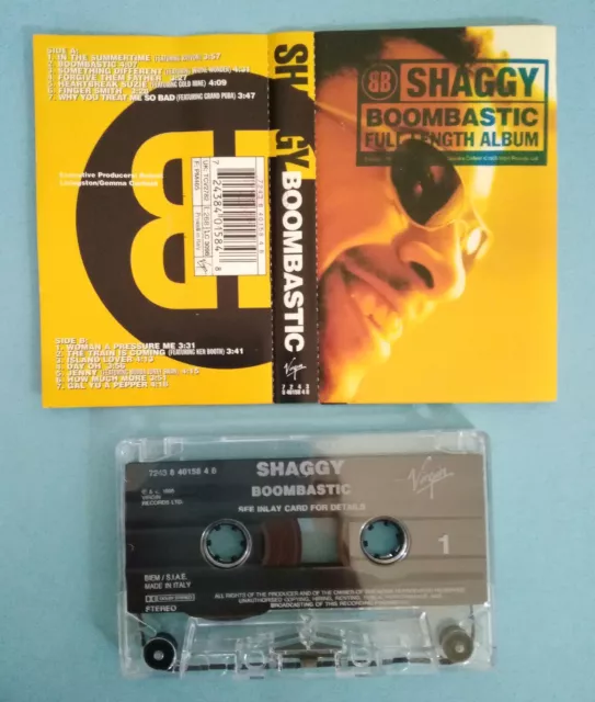 MC Musicassetta SHAGGY Boombastic(Full Length Album) dancehall ITALY