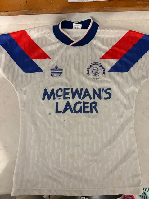 RARE VINTAGE GLASGOW Rangers Football Shirt Original Admiral 30/32