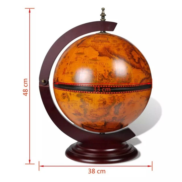 New Globe Wine Stand Bar Drink Bottle Rack Cabinet Liquor Storage Holder New Globe Wine Stand Bar Drink Bottle Rack Cabinet Liquor Storage Holder