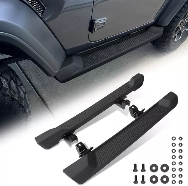 RUNNING BOARDS FOR 2024 Jeep Wrangler 2 Door 6'' Side Steps OE style