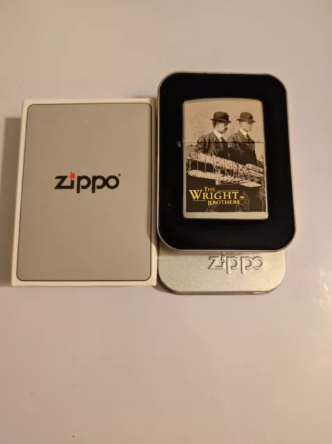 Zippo 20425 Wright Brothers Lighter Case - No Inside Guts Insert