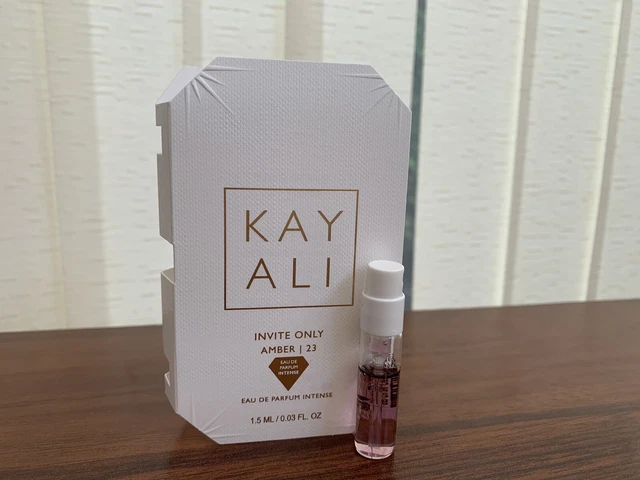 kayali invite only amber 23 eau de parfum intense 50ml