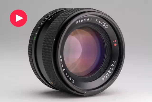 Mit Video! Contax Carl Zeiss - 50mm f1.4 - MMJ - C/Y Mount