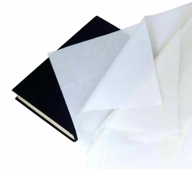 WHITE COLOURED ACID FREE Tissue Paper High Quality Packing Wrapping Large Sheets