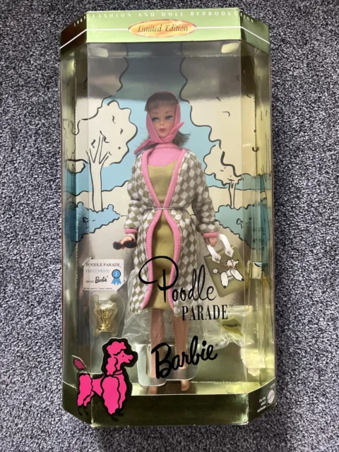 Vintage 1995 Reproduction Poodle Parade Barbie Doll Mattel #15280 NRFB