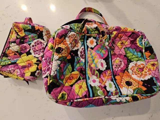 Vera Bradley Va Va Bloom Grand Cosmetic Bag