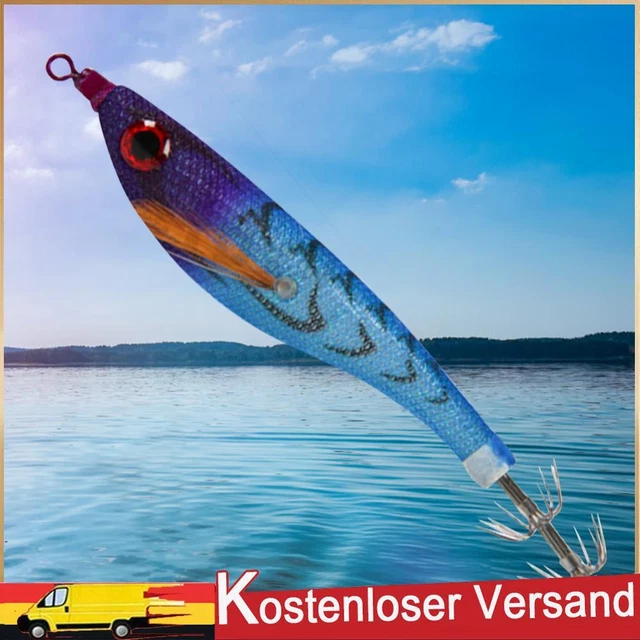 6,5 g künstlicher Köder, korrosionsbeständiger Fischköder, doppelter Regenschirm