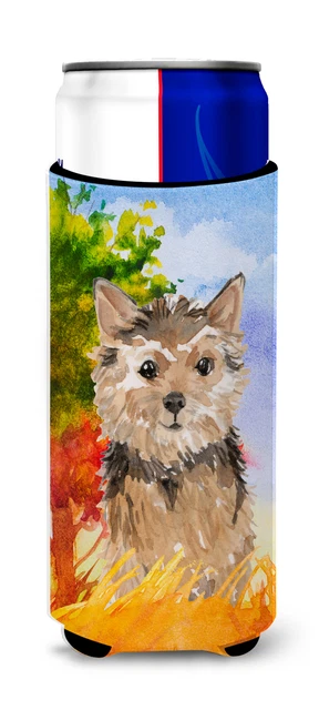 Fall Norwich Terrier Ultra Hugger for slim cans CK1936MUK