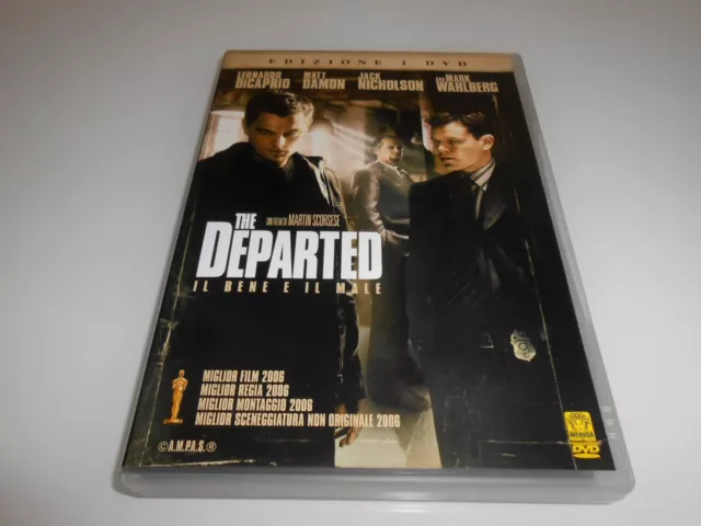 DVD THE DEPARTED regia di Martin Scorsese con Leonardo Di Caprio Jack Nicholson