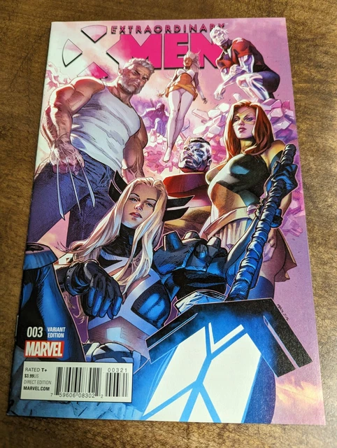 Extraordinary X-Men #3 1:25 Ratio Incentive Clay Mann Variant Marvel Comics