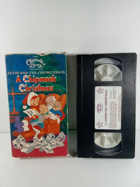 THE CHIPMUNK LIBRARY A Chipmunk Christmas VHS RARE HTF £12.60 - PicClick UK