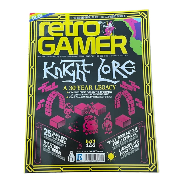 Retro Gamer Magazine Issue 126 - GC/Knight Lore/Game Boy Classics/Legacy/UK 🐙