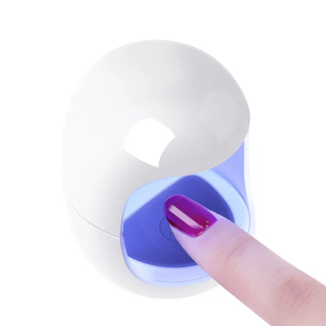 Lámpara de uñas de un solo dedo esmalte de uñas secador de uñas esmalte regular