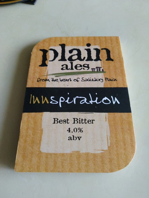 Einfache Ales Brauerei Inspiration Bitter Ale Bar Pub Pump Clip Mansave