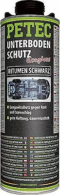 PETEC 73110 Unterbodenschutz 1000 ml schwarz Dose