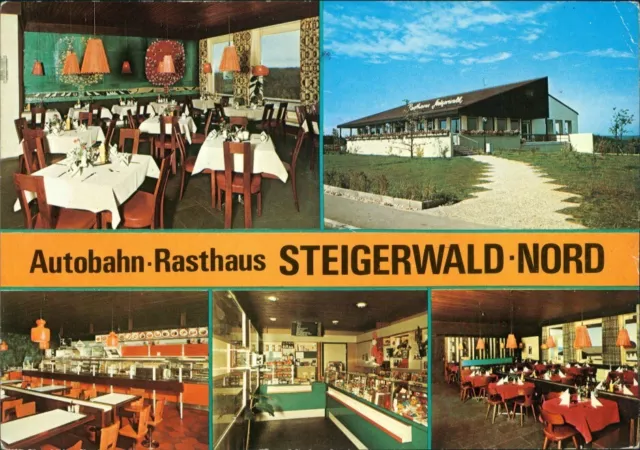 Weingartsgreuth Rasthaus 1975 o Briefmarke gestempelt (ohne Nachgebühr-Vermerk) 2