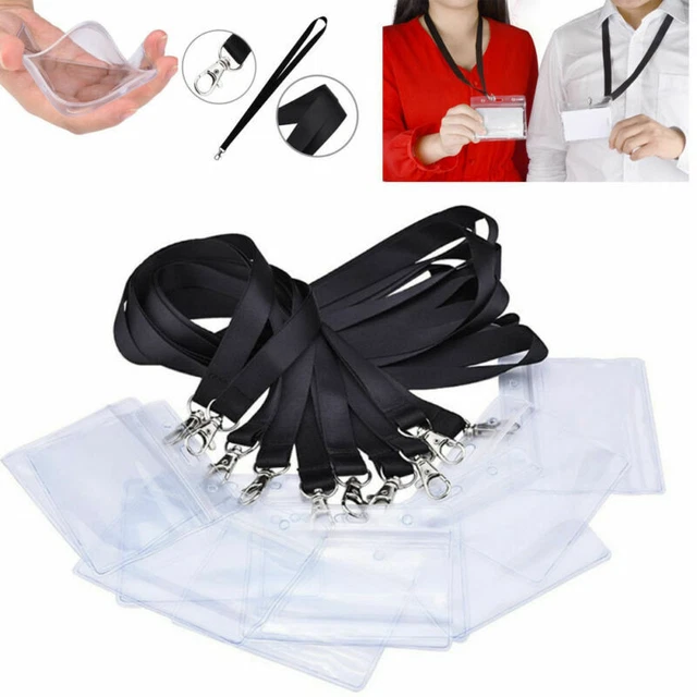 10pcs work ID Business Holders student disability retractable retractable id