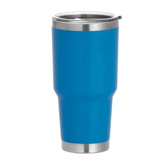 30 Oz Stainless Steel Insulated Tumbler Travel Mug For Hot Cold Coffee With Lid
