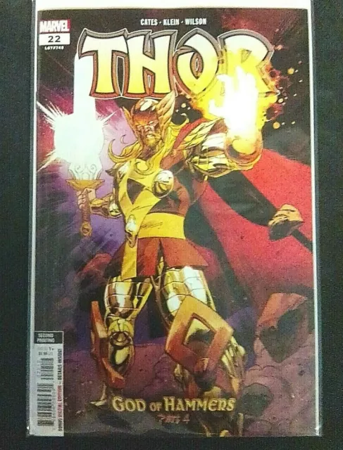 Thor #22 2ND PRINT Marvel 2022 VF/NM Comics