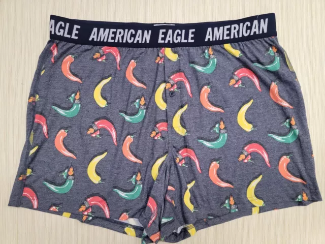 American Eagle boxers, size XL, eggplants, new without tags