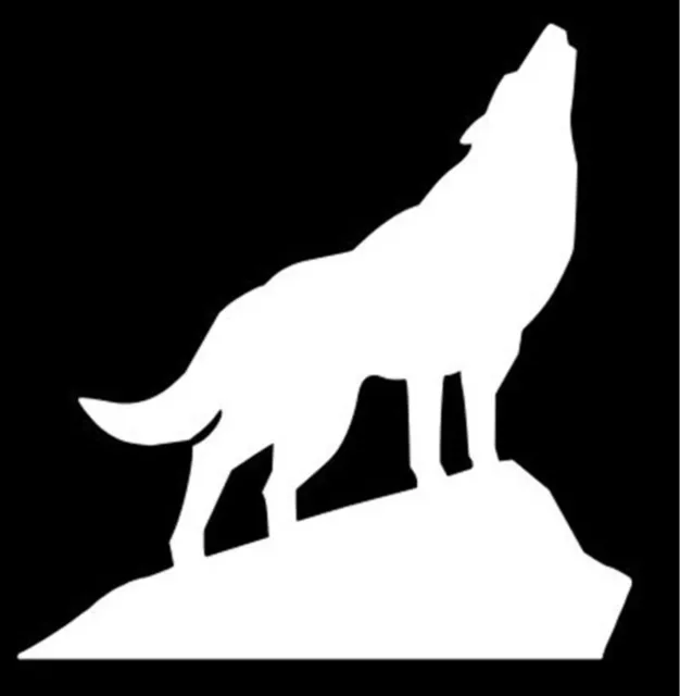 Howling Wolf Vinyl Decal Sticker Car Truck Window**Buy 2, Get 1 Free**