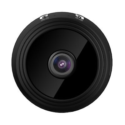 Cámara de video web A9 detección de movimiento monitoreo en tiempo real 1080P inalámbrica con negro