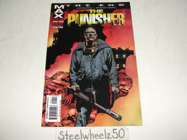 Punisher The End #1 Marvel Comics 2004 Max Garth Ennis Richard Corben RARE HTF