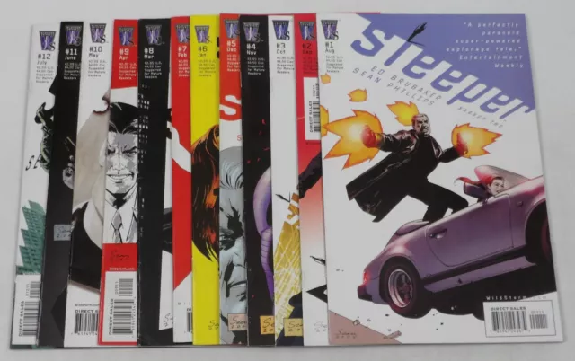 Sleeper Season Two #1-12 VF/NM complete series - Ed Brubaker Sean Phillips 2004