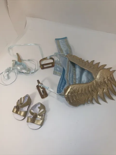 American Girl Doll of Today Retired Grecian Unicorn bridal Saddle Wings shoes