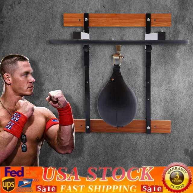 WALLMOUNTED ADJUSTABLE SPEED Bag Platform Kit Swivel Punching Fitness