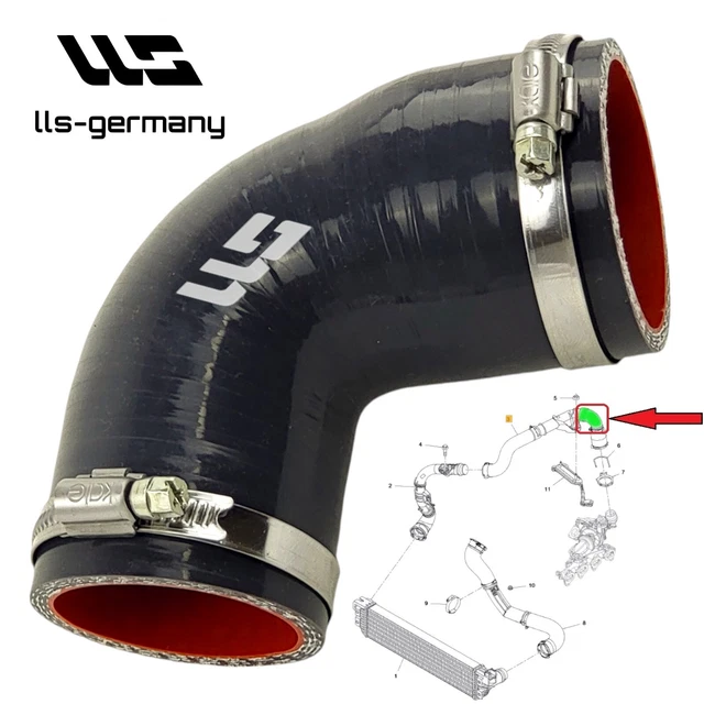 Tuyau Turbo Air Suralimentation - Compatible Renault Master III Box 2.3 DCi - Remplacement Référence 144602862R