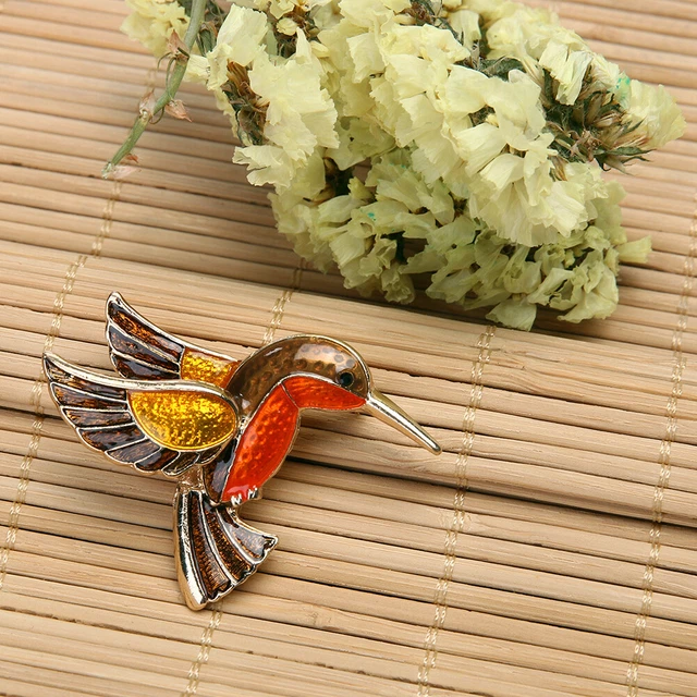 Volante de aleación delicado broche retro bordeado de diamantes 40*38 mm