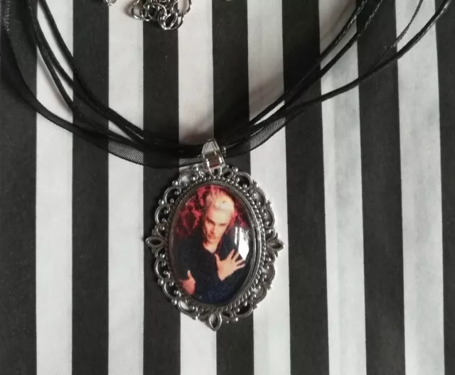 Spike Buffy The Vampire Slayer Inspired Pendant Necklace Fashion Jewellery Goth