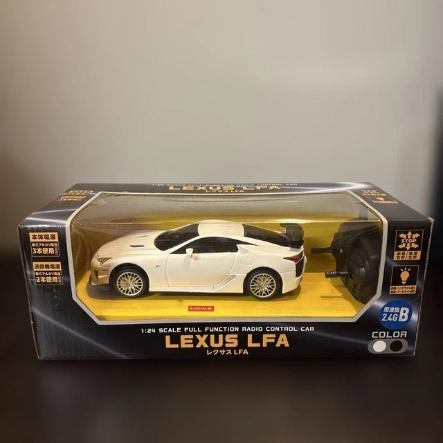 Radio Control Lexus LEXUS LFA WHITE/1:24 Radio Controlled Car £79.25 - PicClick UK