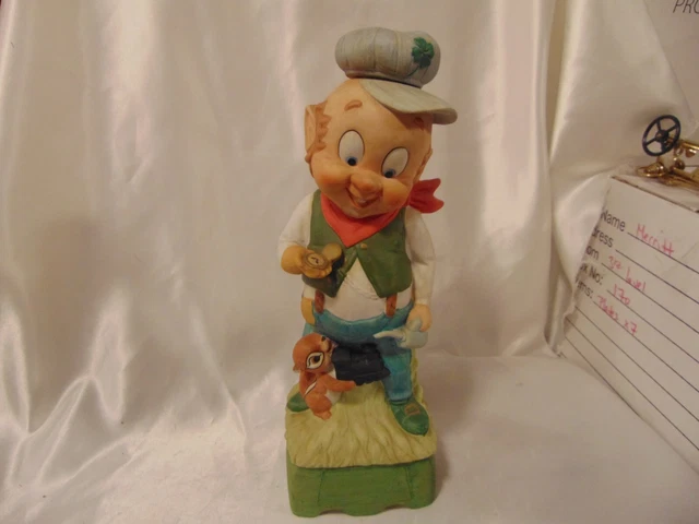 Mr. Lucky Leprechaun Series Mr. Railroad Engineer Decanter By Hoffman Whiskey