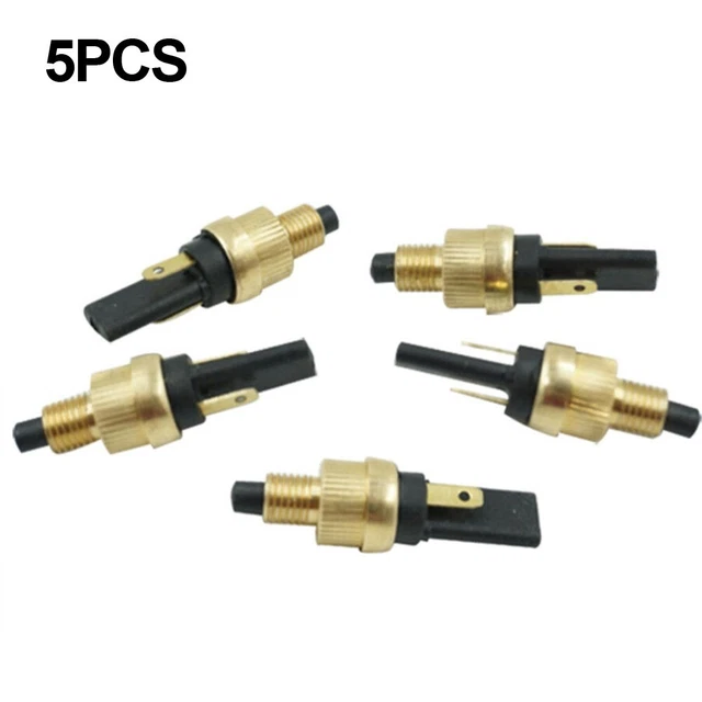 5pcs 6mm Copper Motorcycle Brake Tail Light Front Rear Brake Clutch Switch Plug