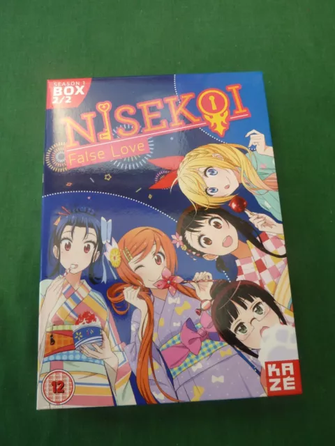 DVD Anime NISEKOI (False Love) Complete Series Season 1 + 2 (1-32 +3  OVA)Eng Sub