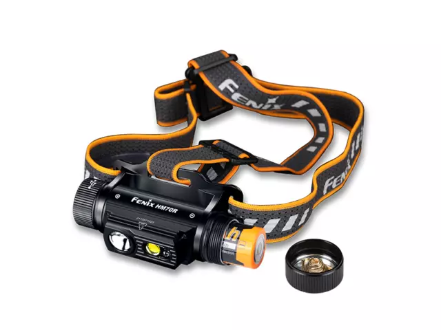 Torcia frontale Fenix HM70R ricaricabile 1600 lumens 2