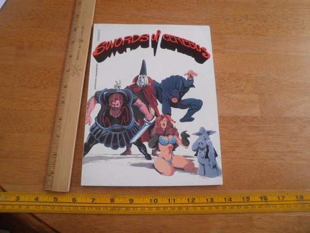 Swords of CEREBUS V3 TPB 1986 Aardvark Vanheim 4th print VF+