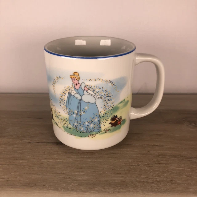 CINDERELLA WALT DISNEY World Rare Vintage Parks Mug Disneyland Coffee