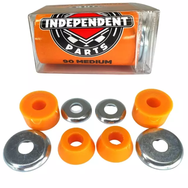 Independent Skateboard Ersatz Standard Cylinder Cushings 90A Medium Orange