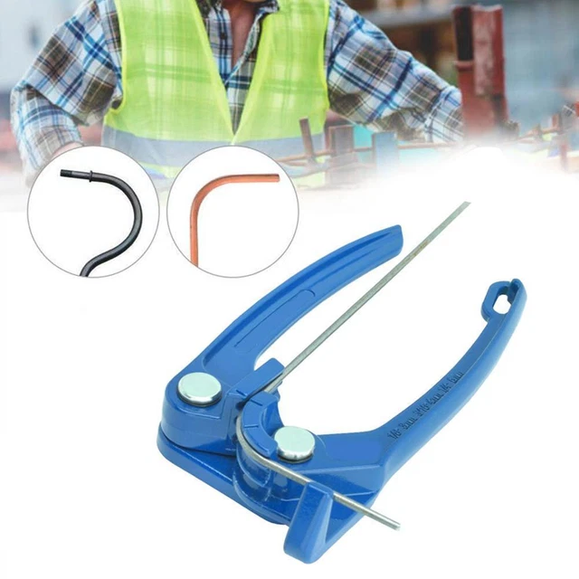Kit Svasatura Tubi Freno E Carburante - Set 11 Pezzi Con Utensili Per Piegare E Tagliare Tubi In Rame E Alluminio - Foto 3