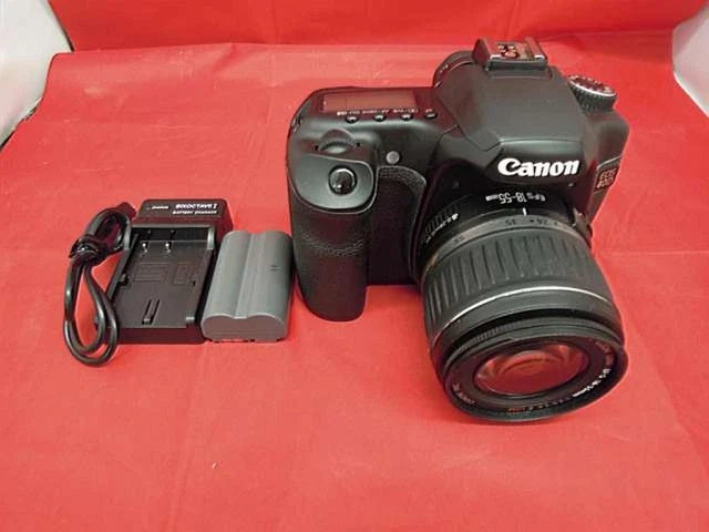 CANON EOS 40D & Ricoh Caplio R7 DSLR Compact Camera Set Used