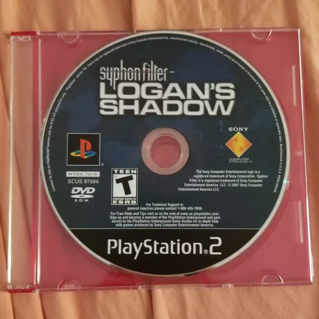 Syphon Filter: Logan's Shadow - Sony PlayStation 2 - 2010 - DISC ONLY